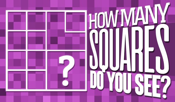 How Many Squares Do You See?